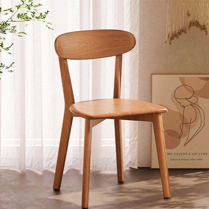 Nordic Rubberwood Dining Chair