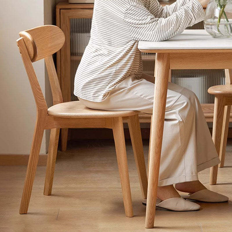Nordic Rubberwood Dining Chair