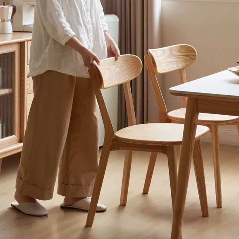 Nordic Rubberwood Dining Chair