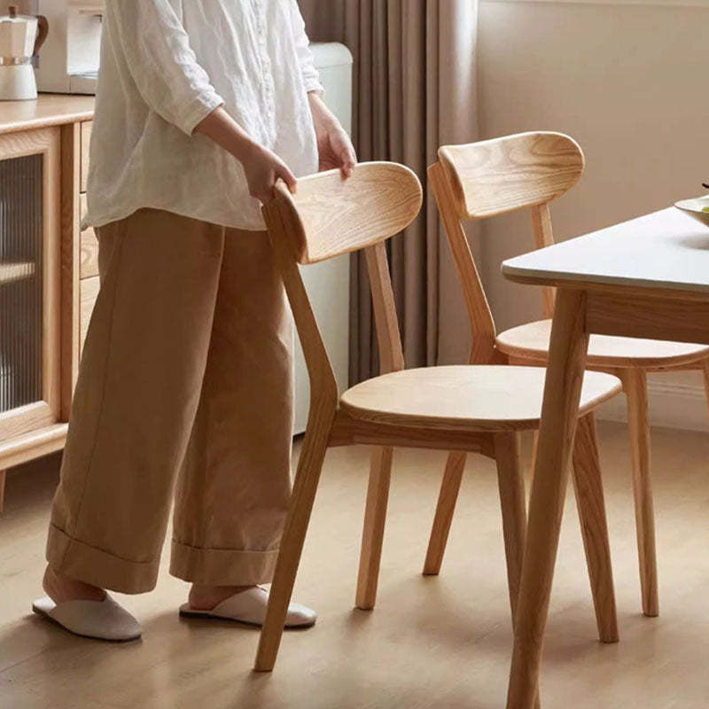 Nordic Rubberwood Dining Chair