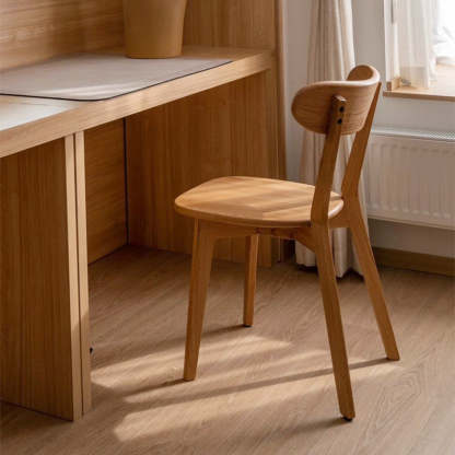Nordic Rubberwood Dining Chair