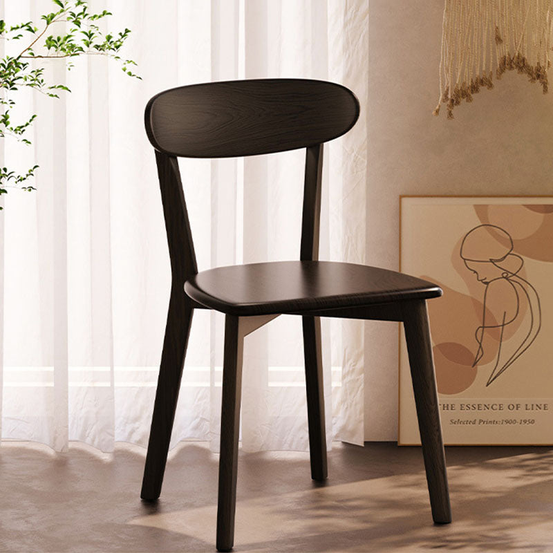 Nordic Rubberwood Dining Chair