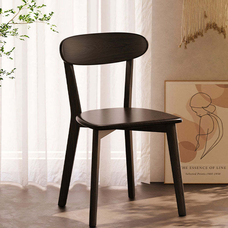 Nordic Rubberwood Dining Chair