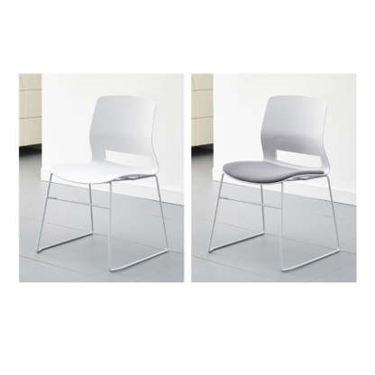 Modern Plastic Steel Desk Chair