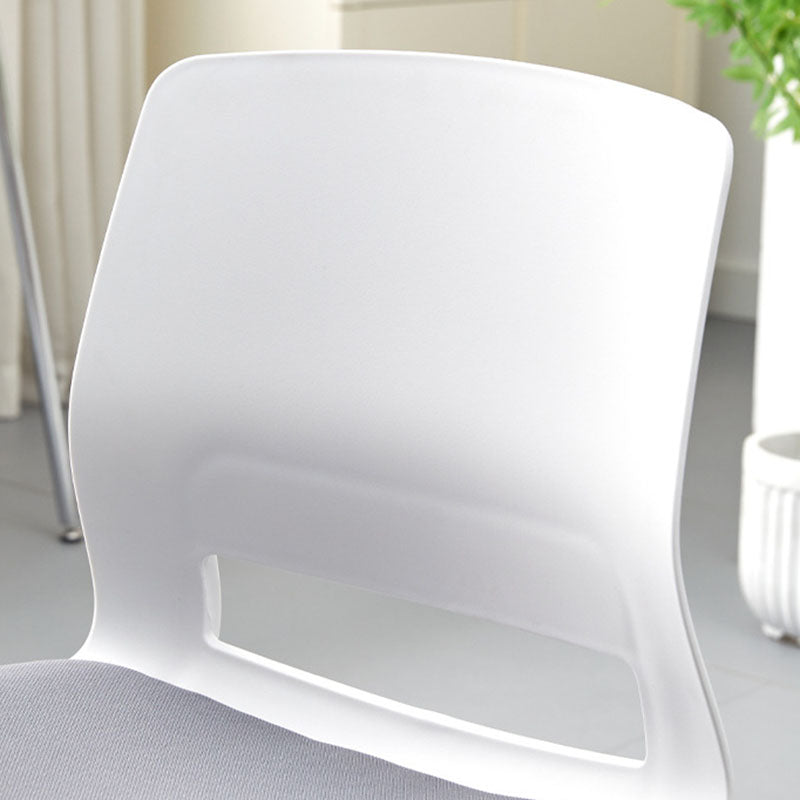 Modern Plastic Steel Desk Chair — A - Without Cushion / Green