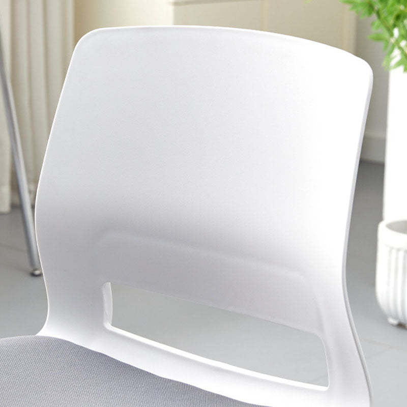 Modern Plastic Steel Desk Chair — A - Without Cushion / Green