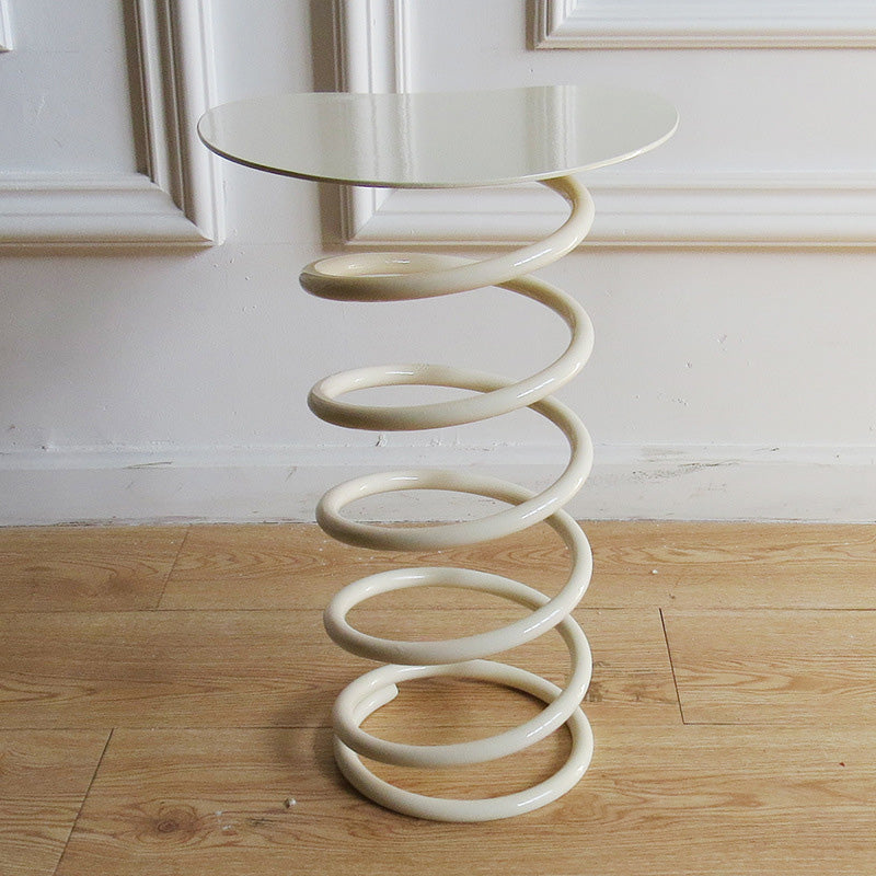 Spring Iron Plastic Dining Chair