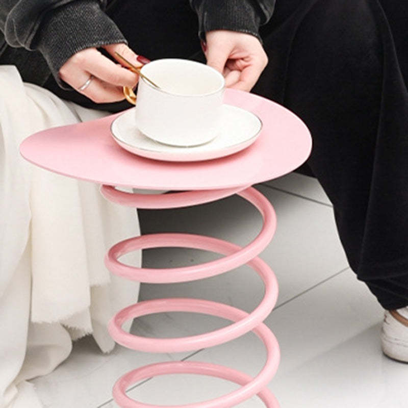 Spring Iron Plastic Dining Chair