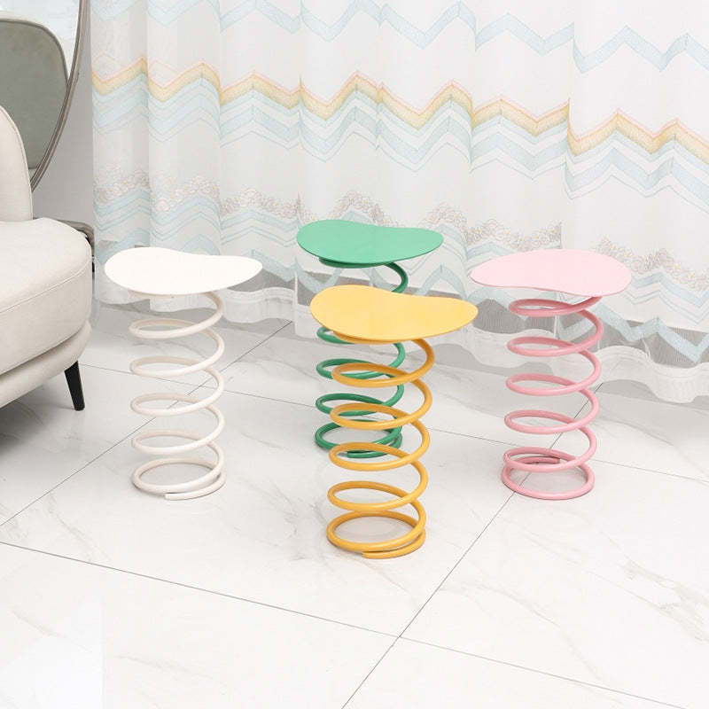 Spring Iron Plastic Dining Chair