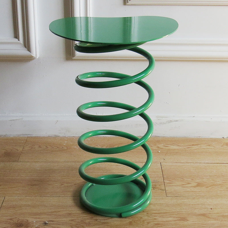 Spring Iron Plastic Dining Chair