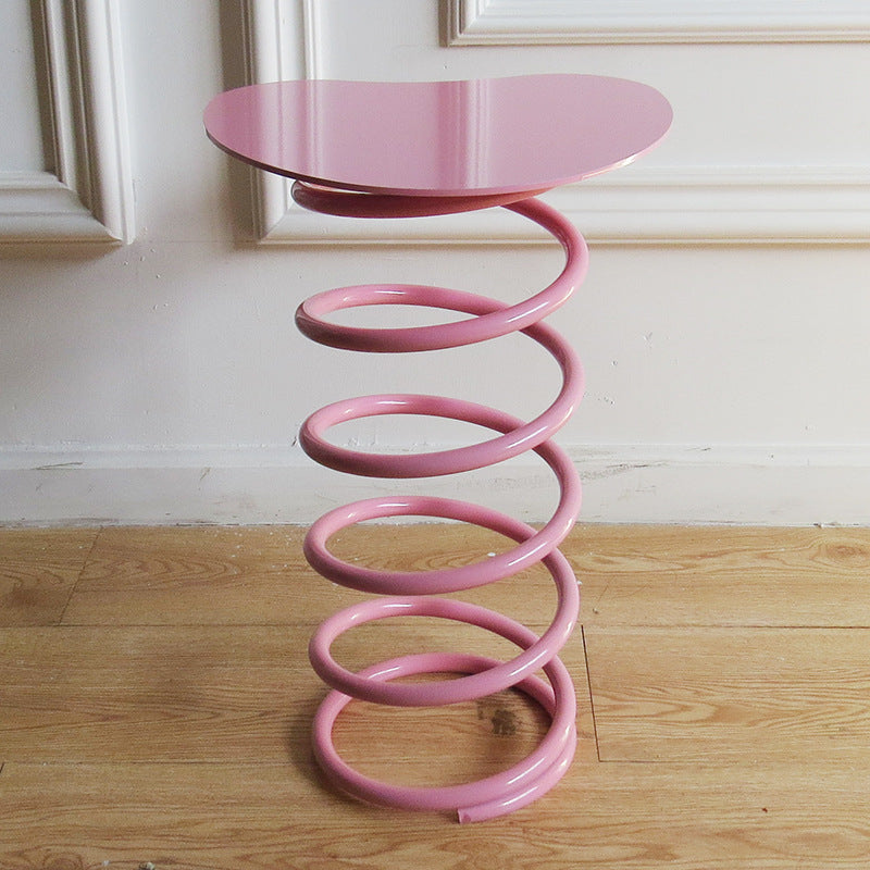 Spring Iron Plastic Dining Chair