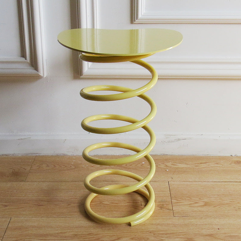Spring Iron Plastic Dining Chair