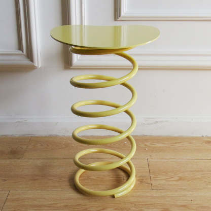 Spring Iron Plastic Dining Chair