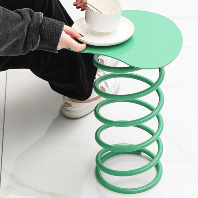 Spring Iron Plastic Dining Chair