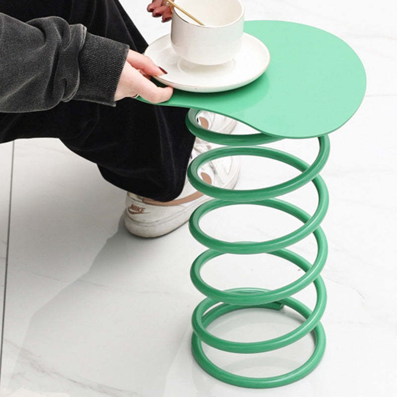 Spring Iron Plastic Dining Chair