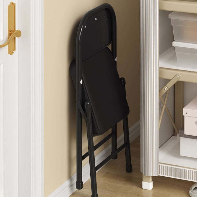 Modern Foldable Stainless Steel Dining Chair