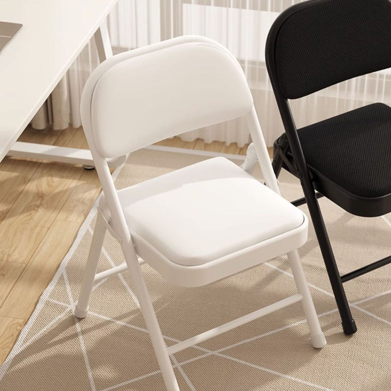Modern Foldable Stainless Steel Dining Chair