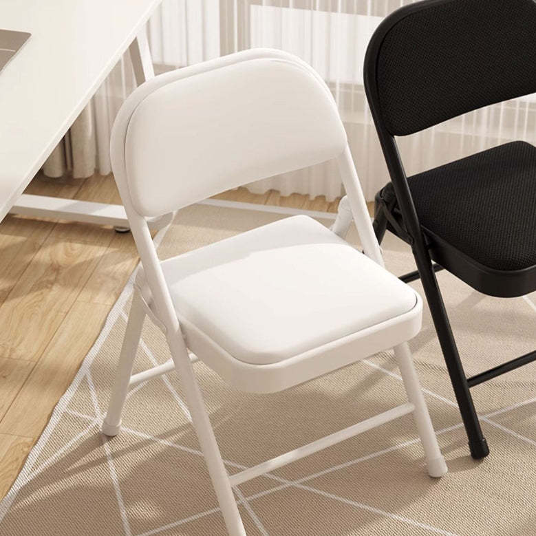 Modern Foldable Stainless Steel Dining Chair