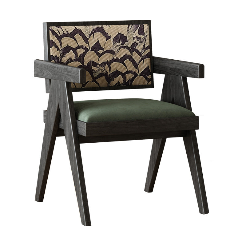 Vintage High-Resilience Wood Dining Chair