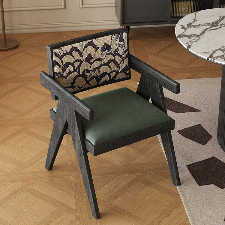 Vintage High-Resilience Wood Dining Chair