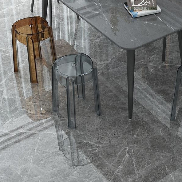 Modern Round Acrylic Dining Chair