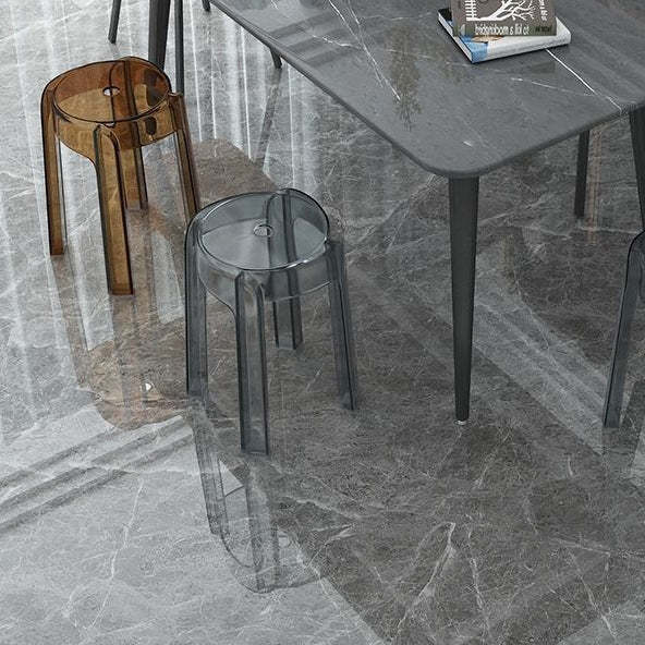 Modern Round Acrylic Dining Chair