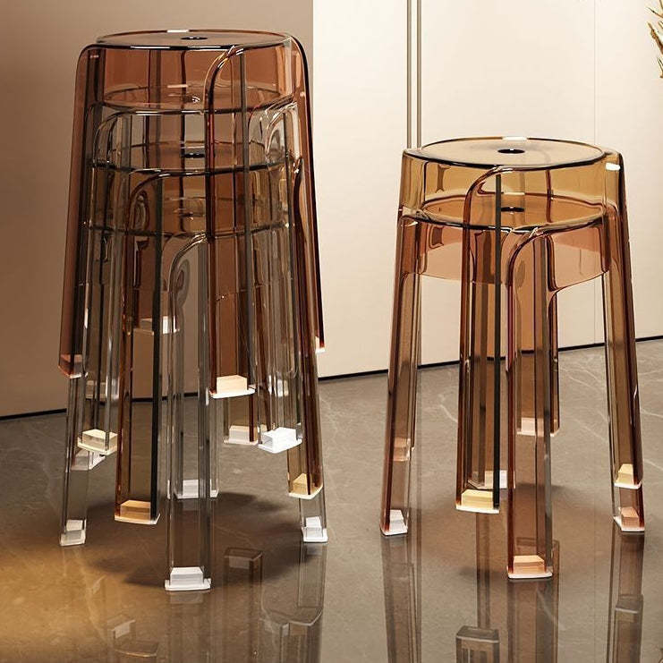 Modern Round Acrylic Dining Chair
