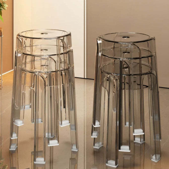 Modern Round Acrylic Dining Chair
