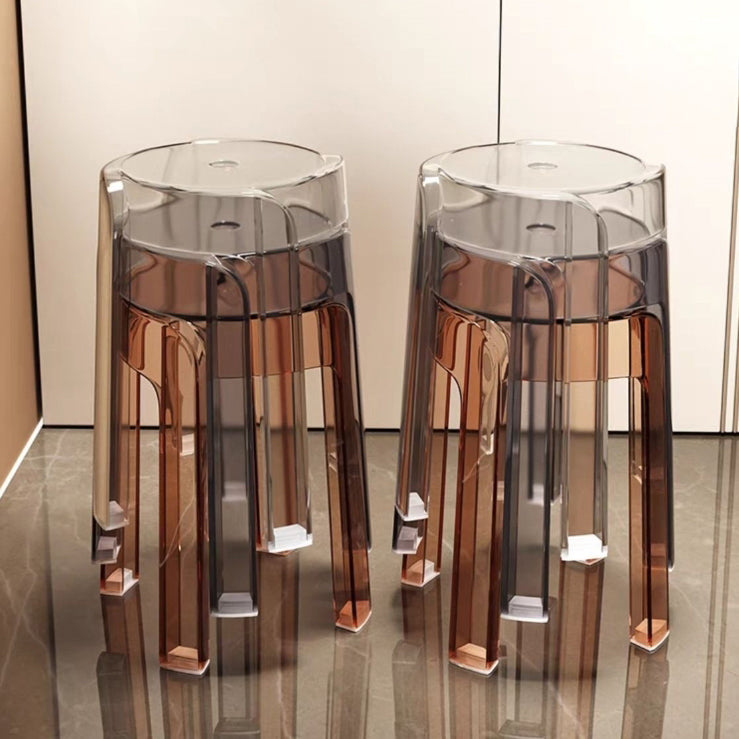 Modern Round Acrylic Dining Chair