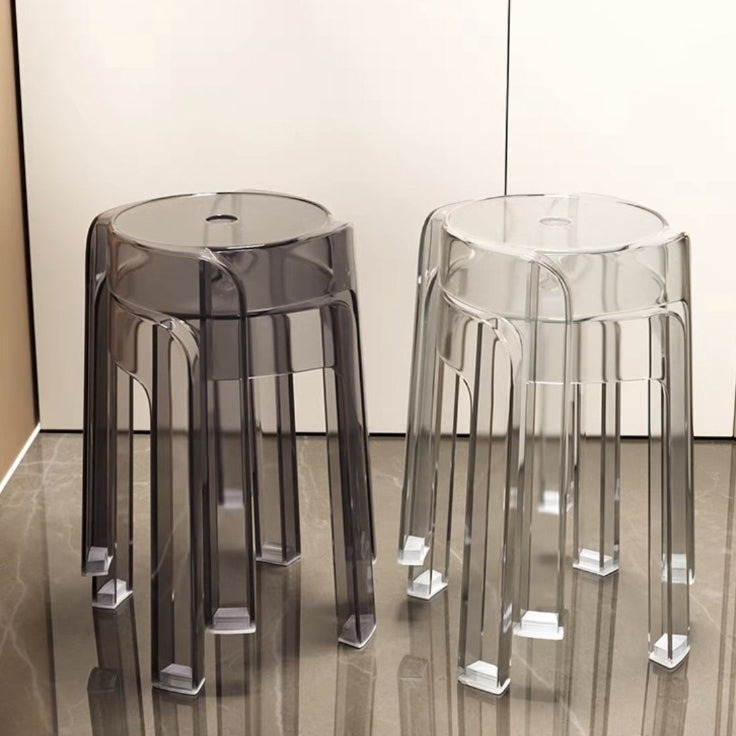 Modern Round Acrylic Dining Chair
