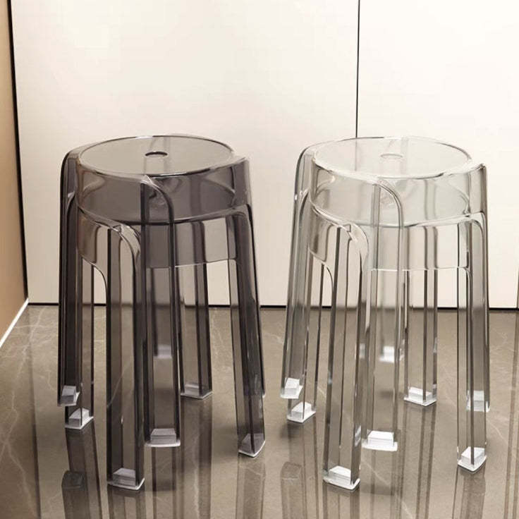 Modern Round Acrylic Dining Chair