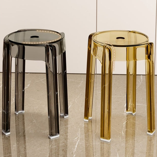 Modern Round Acrylic Dining Chair
