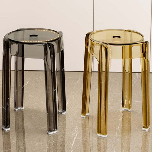 Modern Round Acrylic Dining Chair