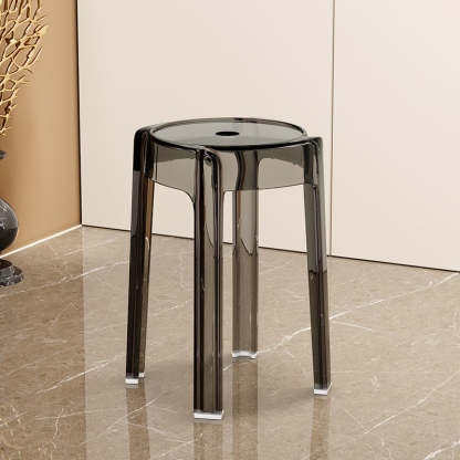 Modern Round Acrylic Dining Chair