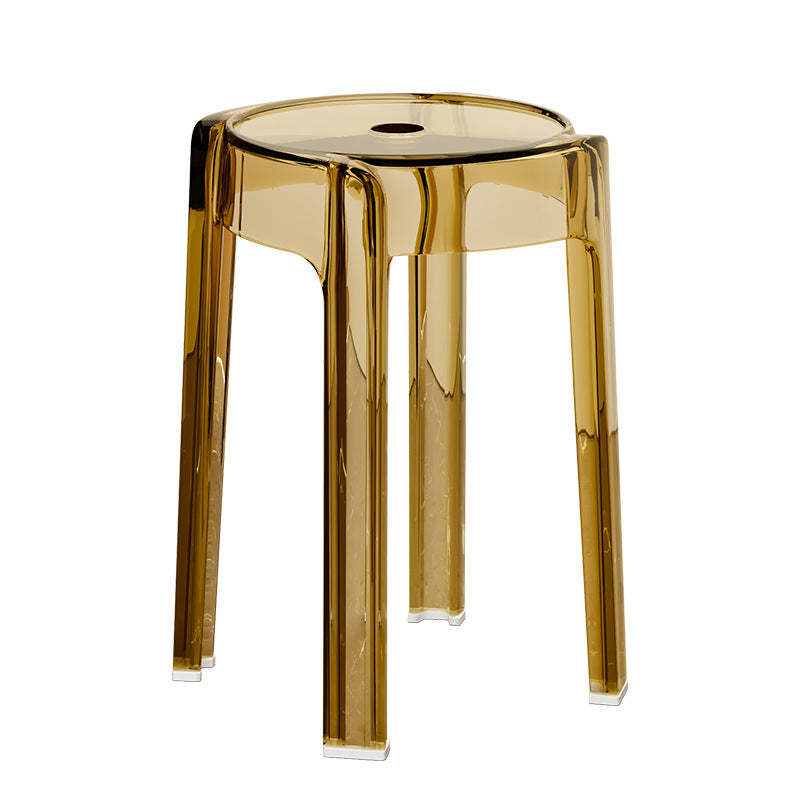 Modern Round Acrylic Dining Chair