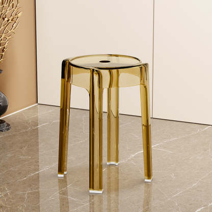 Modern Round Acrylic Dining Chair