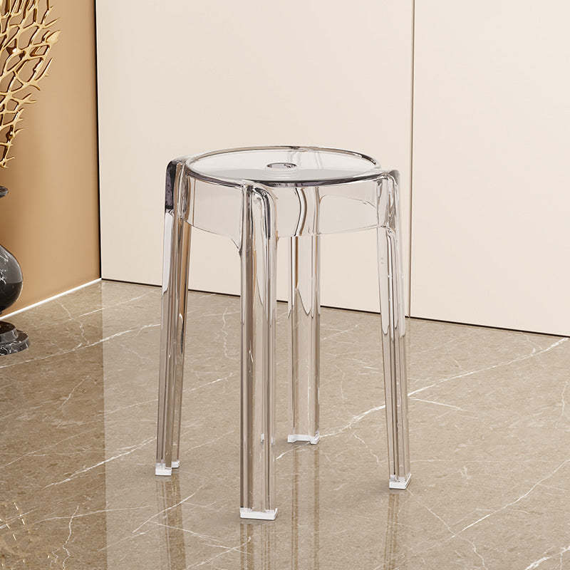Modern Round Acrylic Dining Chair