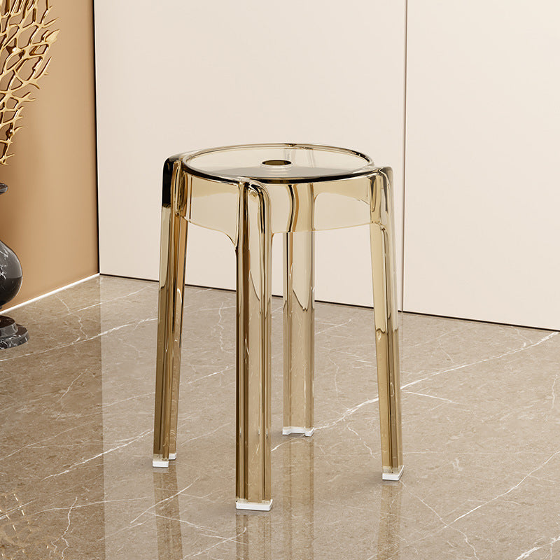 Modern Round Acrylic Dining Chair