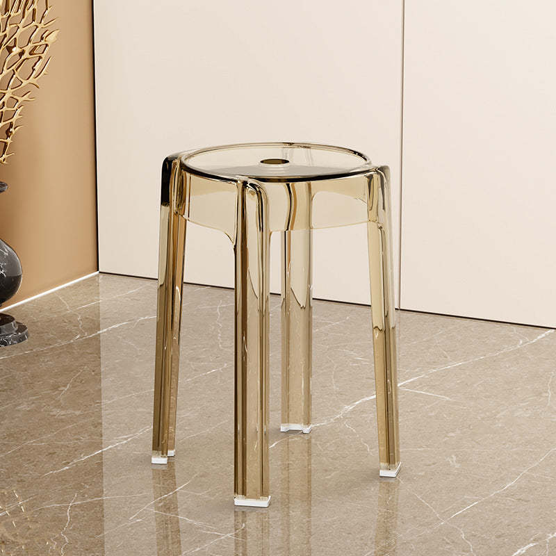 Modern Round Acrylic Dining Chair