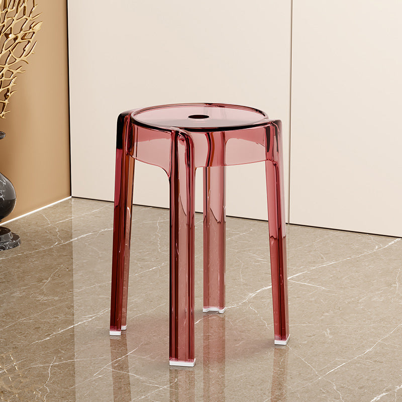 Modern Round Acrylic Dining Chair