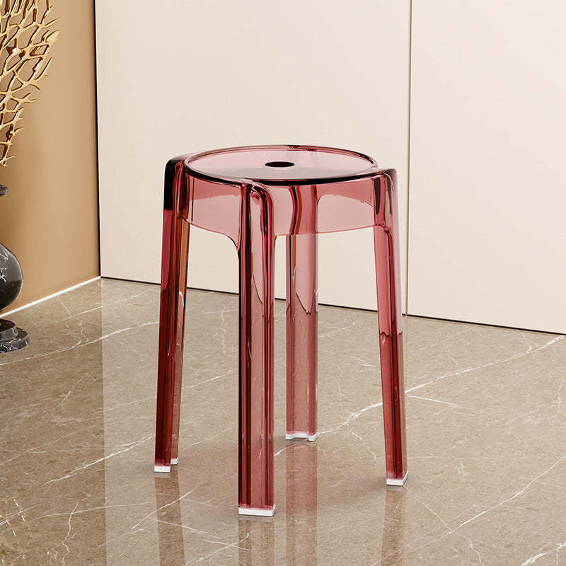 Modern Round Acrylic Dining Chair