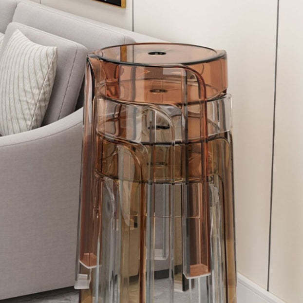 Modern Round Acrylic Dining Chair