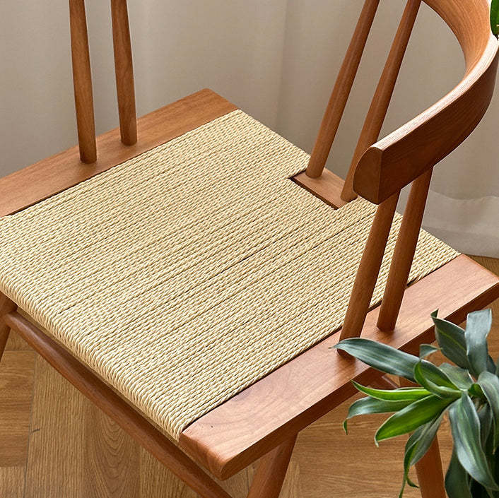 Chinese Wood Rope Dining Chair