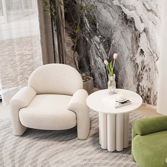 Lighom nordic wood accent chairs for living room