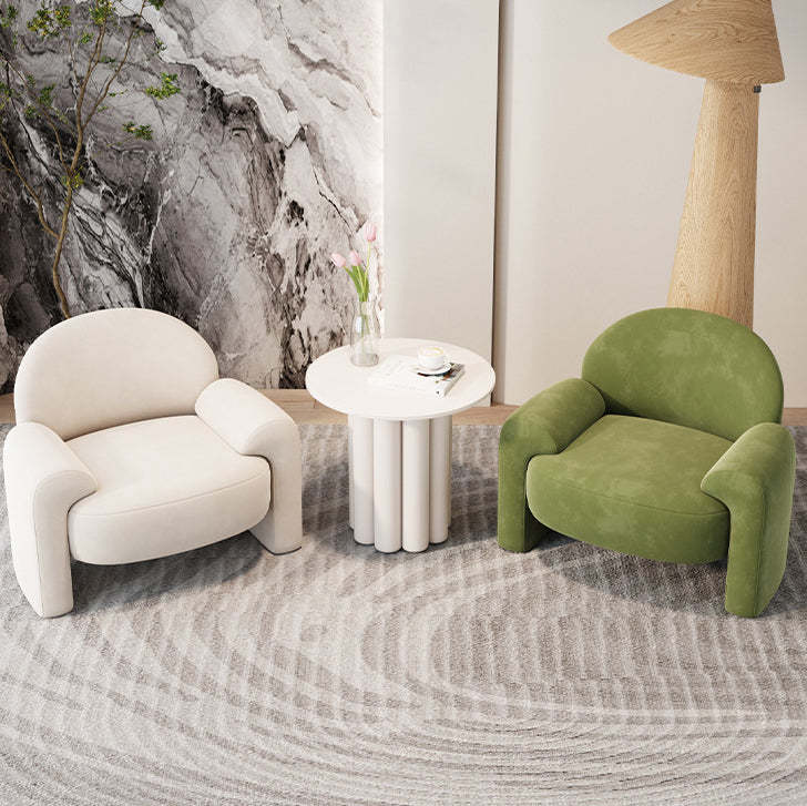 Scandinavian Wood Accent Chair