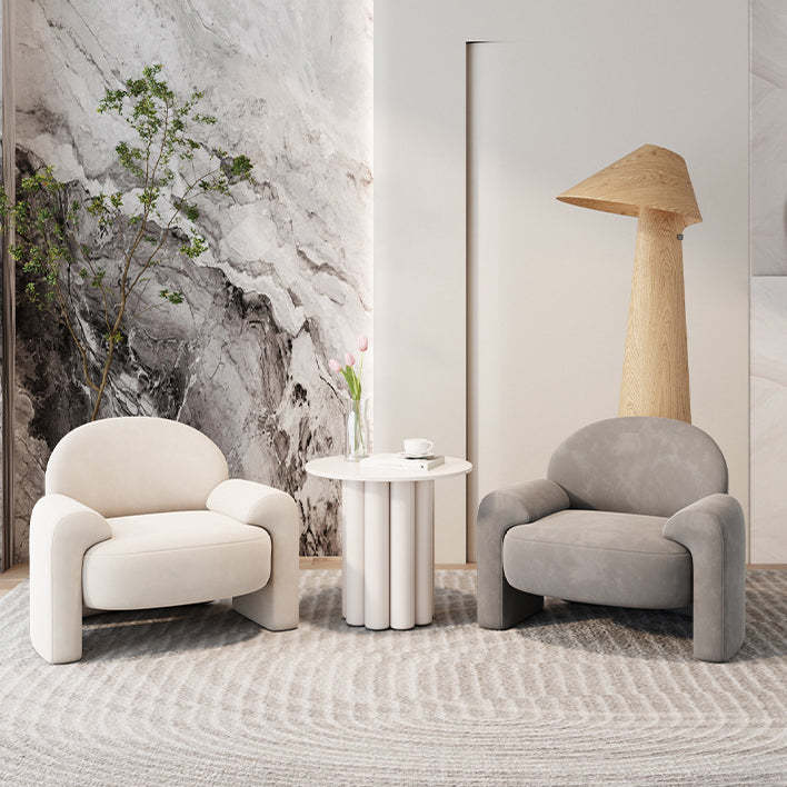 Scandinavian Wood Accent Chair