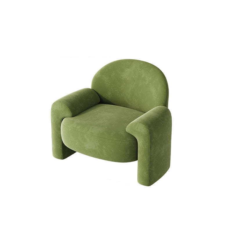 Green wood accent chairs - nordic