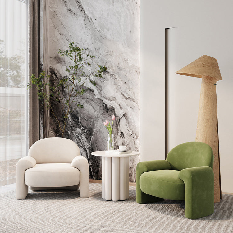 Scandinavian Wood Accent Chair