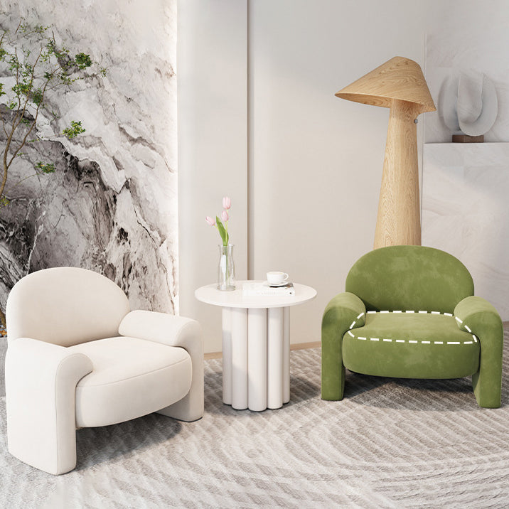 Scandinavian Wood Accent Chair