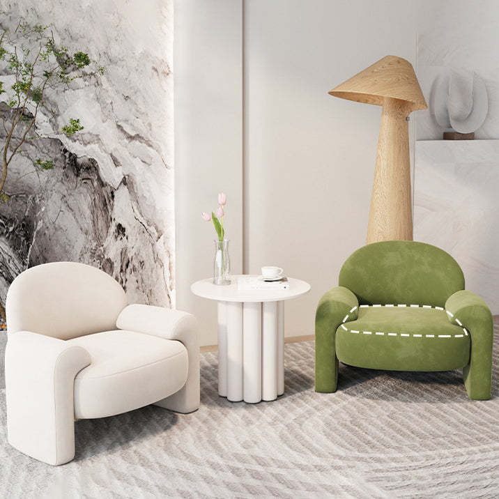 Scandinavian Wood Accent Chair